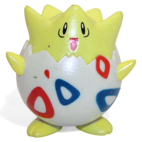 Togepi TOMY Pokémon Figure CGTSJ 1999 Collectible Toy Yellow & White - Picture 3 of 7